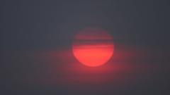 Why the skies turned red over the UK this weekend