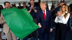 Trump waves green flag kicking off high-speed IndyCar race through Washington