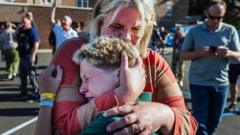 'My friend got hit in the back': Witnesses describe terror of US school shooting