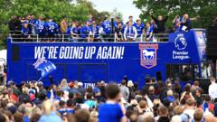 Huge turn out for Premier League promotion parade