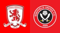 Pick of the stats: Middlesbrough v Sheffield United