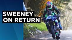 Watch: Sweeney on recovery from NW200 crash