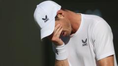 Murray loses to Tsitsipas and Norrie beaten