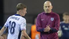 Carsley dismisses any underdog tag for England