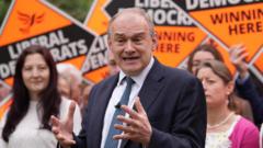 Ed Davey backs Welsh Lib Dem leader Jane Dodds after rift