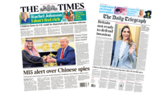 Are Chinese Spies Targeting the UK as Trump Stands by MBS?