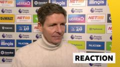 Glasner ‘really pleased’ with win against Southampton