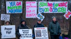 Abortion protests near Scottish clinics banned as buffer zones law goes live