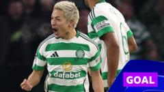 Maeda’s ‘magnificent’ goal draws Celtic level with Club Brugge