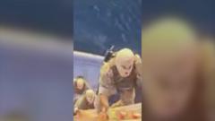 Masked Iranian forces seized ships in staged video