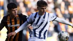Championship: Carvalho stunner puts Hull ahead against West Brom