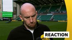 Hibs ‘let themselves down at vital moment’ – Gray