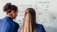 Pupils punished for scoring below 90% in maths