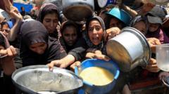 'All the people are hungry': Voices from Gaza on desperate lack of food