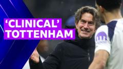 How 'clinical' Tottenham beat Frankfurt