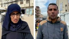 Watch: Palestinians react to Trump's Gaza comments