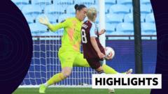 Arsenal’s hopes of WSL title dashed with stunning 5-2 Villa defeat
