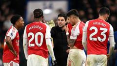 'Learning point' as Arsenal miss chance to extend lead
