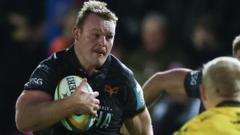 Gloucester-bound Lake back to lead Ospreys