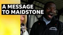 Maidstone boss Elokobi wowed by 'icon' Milla's message