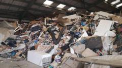 Man given prison sentence for illegally dumping 367 tonnes of waste