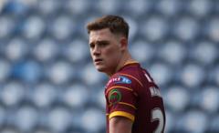 Huddersfield winger Halsall to miss rest of season