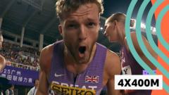 GB qualify for World Athletic Championships in mixed and men's 4x400m