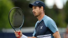 Watch Murray at Surbiton Trophy live on BBC