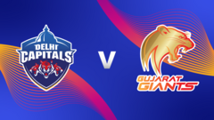 Delhi Capitals v Gujarat Giants - WPL scorecard