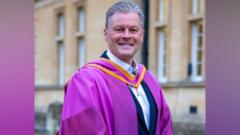 Football manager receives town's highest honour