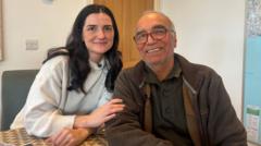 Teulu o Fangor yn 'ofni'r gwaethaf' am eu perthnasau yn Iran