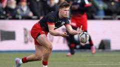 Saracens beat Newcastle in Prem Rugby Cup