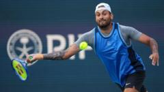 'I thought I'd never play again' - Kyrgios on first win in two years
