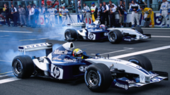 Williams F1 car back on the track after 23 years