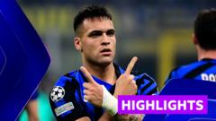 Martinez hat-trick confirms Inter Milan place in last 16