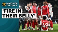 ‘A complete performance’ – how Arsenal overwhelmed Man City