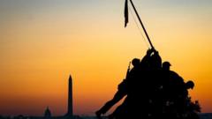 Iwo Jima Memorial in Washington DC