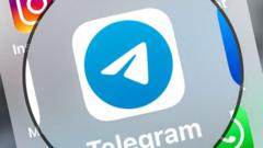 Логотип "Телеграм"