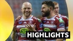 Watch Wigan easily beat Castleford in Super League