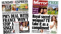 Can Kate Really Ace It While the UK PM Fails to Stop Boats?