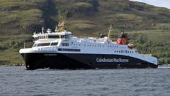 Main Calmac ferry to Lewis out of action after issue with ramp