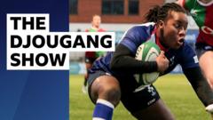 Watch: Djougang scores superb try as Wolfhounds beat Clovers