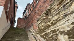 Restored medieval steps to get official opening