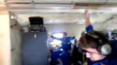 Moment extreme turbulence hits hurricane hunters