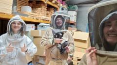Student wins award with beekeeping film
