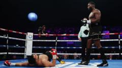 Okolie claims round-one TKO in debut at heavyweight