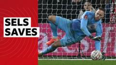 Sels saves Taylor’s penalty to send Forest through