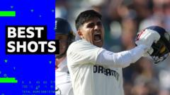 'A fine hundred' - captain Gill hits another century