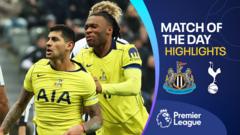 Injury-time Romero overhead kick rescues point for Spurs