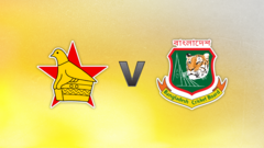 Zimbabwe v Bangladesh - one-off Test scorecard